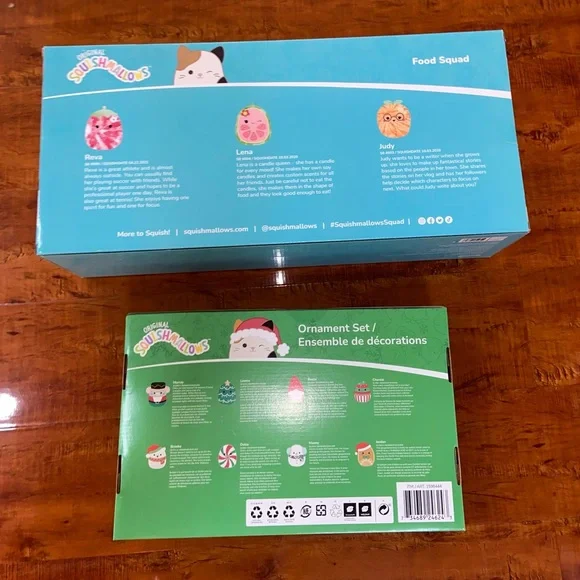 Bundle of 2 sets Squishmallows, 8 in & 4 in - Picture 3 of 8